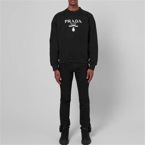 prada men's sweatshirt|Prada sweatsuit.